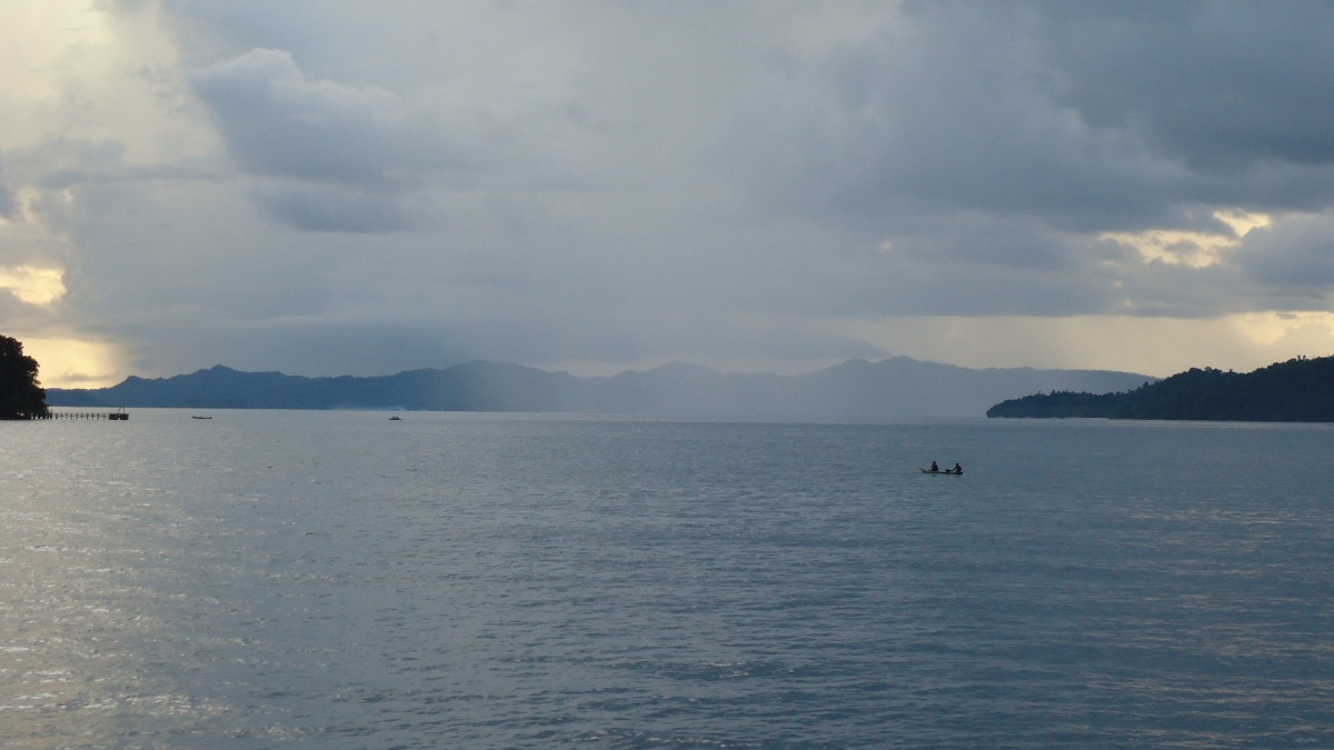 Welcoming View of Raja Ampat from The Ship
